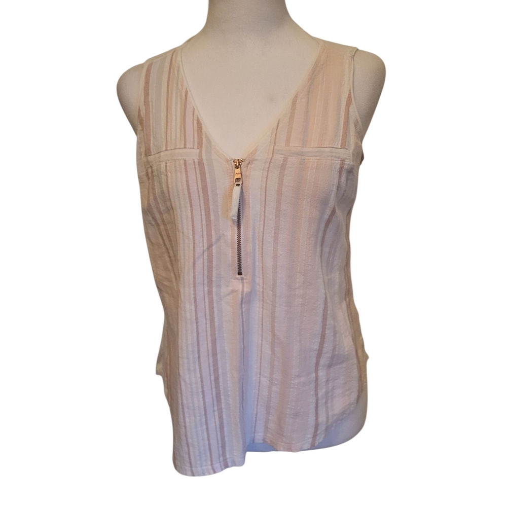 Candies Zip Tank Sz XS